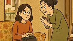 Banc: Fata mea, te-a părăsit soțul?