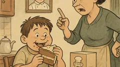 Banc: Bulă mănâncă o prăjitură...