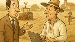 Banc: Cu ce vă ocupați? Agricultură online?